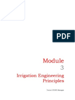 Design of Irrigation Canals