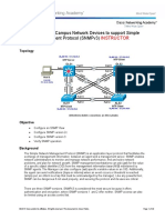 Ccnpv7.1 Switch Lab7-2 SNMP Instructor