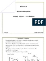 Lecture28 Operational Amplifier