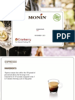 MONIN RECIPES Hot Selection