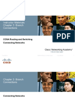 Instructor Materials Chapter 3: Branch Connections: CCNA Routing and Switching Connecting Networks