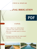 Canal Irrigation