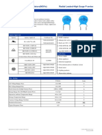 Metal-Oxide Varistors (Movs) Radial Leaded-High Surge P Series