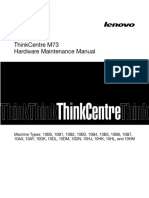 Servicio ThinkCentre M73