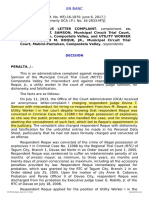 Re Anonymous Letter Complaint v. Samson