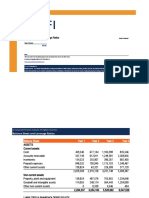 Balance Sheet and Leverage Ratios