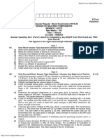 Btech Auto 5 Sem Design of Machine Components Pau5i101 2020