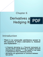 Chapter VI Derivatives