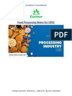 Food Processing Notes For UPSC CSE