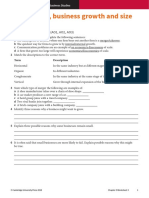 IGCSE-OL Bus CH 3 Worksheet