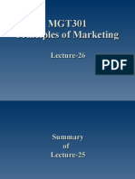 MGT301 Principles of Marketing