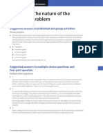 Chapter 1: The Nature of The Economic Problem: Suggested Answers To Individual and Group Activities