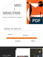 Jack and Jones Analysis: Subject-Elements of Fashion