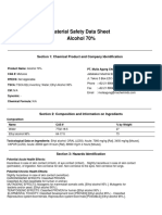 MSDS Alkohol