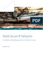 Nokia Secure IP Networks A Multilayer, Embedded Approach To IP Network Security