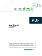 User Manual Spacedesk