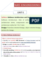 Software Engineering: UNIT-5