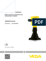 EN Operating Instructions VEGAPULS 61 4... 20 Ma HART Two Wire