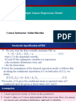 Chapter - III - Multiple Linear Regression Model