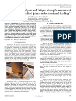 Notch Stress Analysis and Fatigue Strength Assessment of Tube Flange Welded Joints Under Torsional Loading