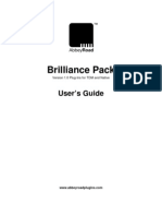 Brilliance Pack Manual