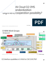 ORAN - O2 IMS Alignment