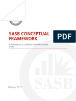 SASB Conceptual Framework