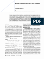 Noncatalytic Heterogeneous Kinetics in The Engel-Precht Potassium