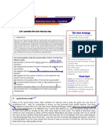 IGCSE Reading Skills Multiple Matching