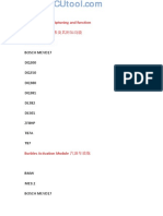 Support List for chiptuning and function 动力升级支持列表及其附加功能 TCU 变速箱升级