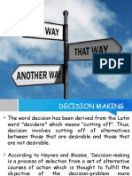 MODULE 2 - Decision Making