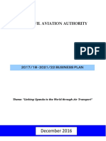 2017 2018 CAA Business Plan