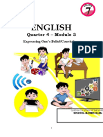 English: Quarter 4 - Module 3