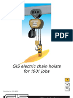 GIS Electric Chain Hoists For 1001 Jobs: Lifting Technology