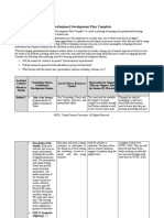 Ornt Tec 595 Professional Development Plan