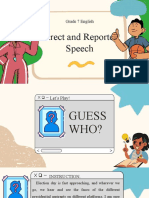 Direct and Indirect Speech