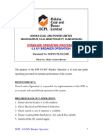 SOP - 6.6 KV Breaker Operation