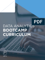 Metis Bootcamp Curriculum Data Analytics