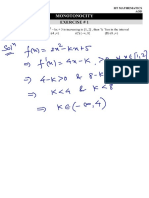 Monotonicity AOD Solution