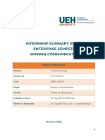 (Vương Đ C Dũng) Internship Summary Report