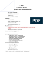 CLP301 Policy Schedule