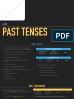 Past Tenses