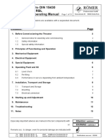 Mounting & Operating Manual - Thrustor Type RBL