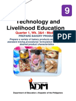 TLE9 - Q1 - Mod1 - Prepare Bakery Products According To Standard Mixing Procedure - Version 5