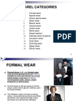Apparel Categories