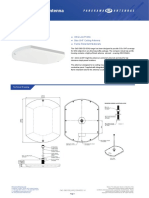 Ultra Low Profile SiSo UHF Ceiling Antenna - Panorama Antennas LTD