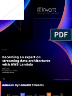 Becoming An Expert On Streaming Data Architectures With AWS Lambda SVS314