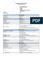 Technical Specification - OEC One CFD (E-Catalog 2021)