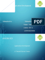 Android Application Development