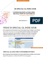 The Special GL Indicator Sap Hana